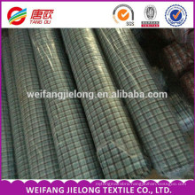 China Wholesale Cheap Bulk 100% Cotton Yarn Dyed Plaid Shirting Fabric and Textile fabric stock